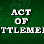 Restoration Act Of Settlement