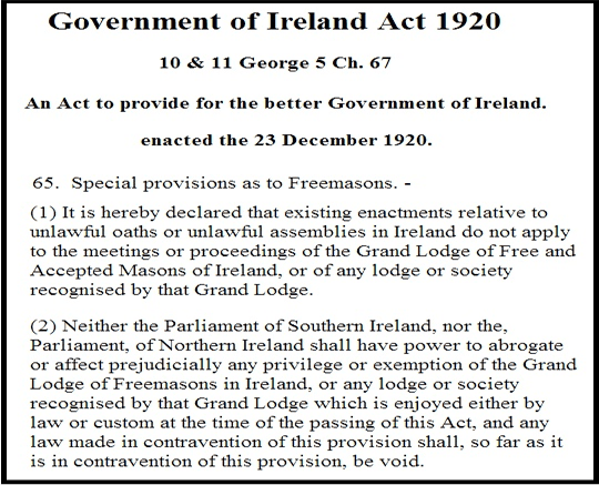 Government of Ireland Act 1920