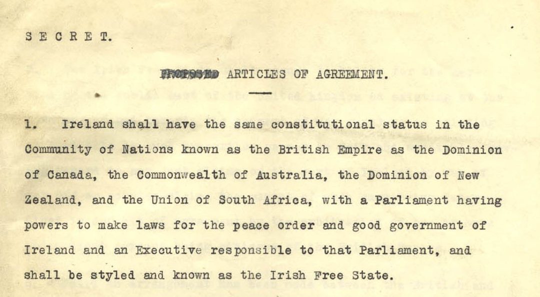 The Anglo-Irish Treaty (1921)