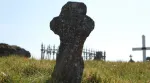 Stone cross in Irish burial traditions
